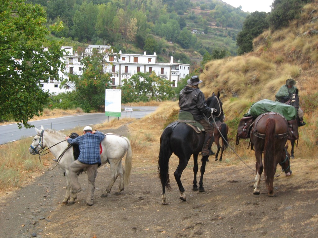 Trevelez a caballo